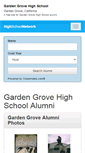 Mobile Screenshot of gardengrovehighschool.net